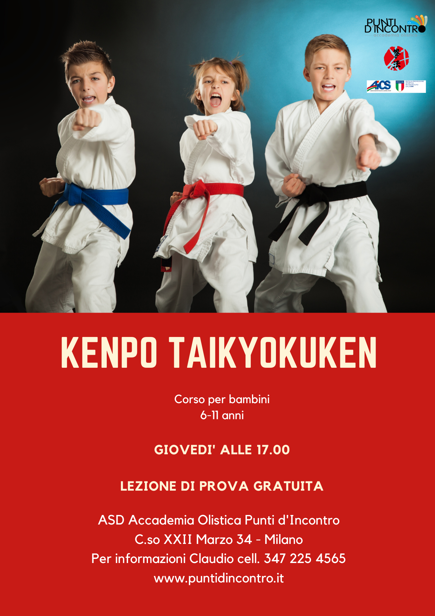 Kenpo Taikyokuken 6-12 anni