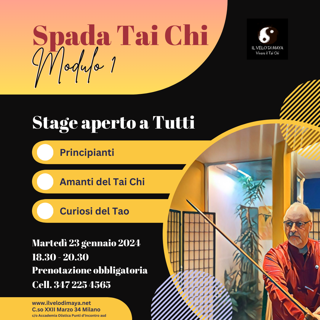 Spada Tai Chi Modulo 1